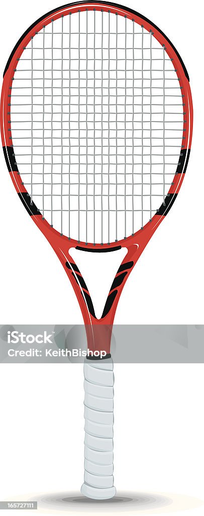 Tennisschläger Schlägersportarten Ausstattung - Lizenzfrei Tennisschläger Vektorgrafik