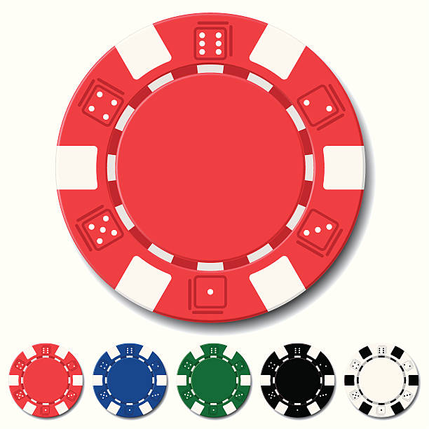 칩 - gambling chip stock illustrations