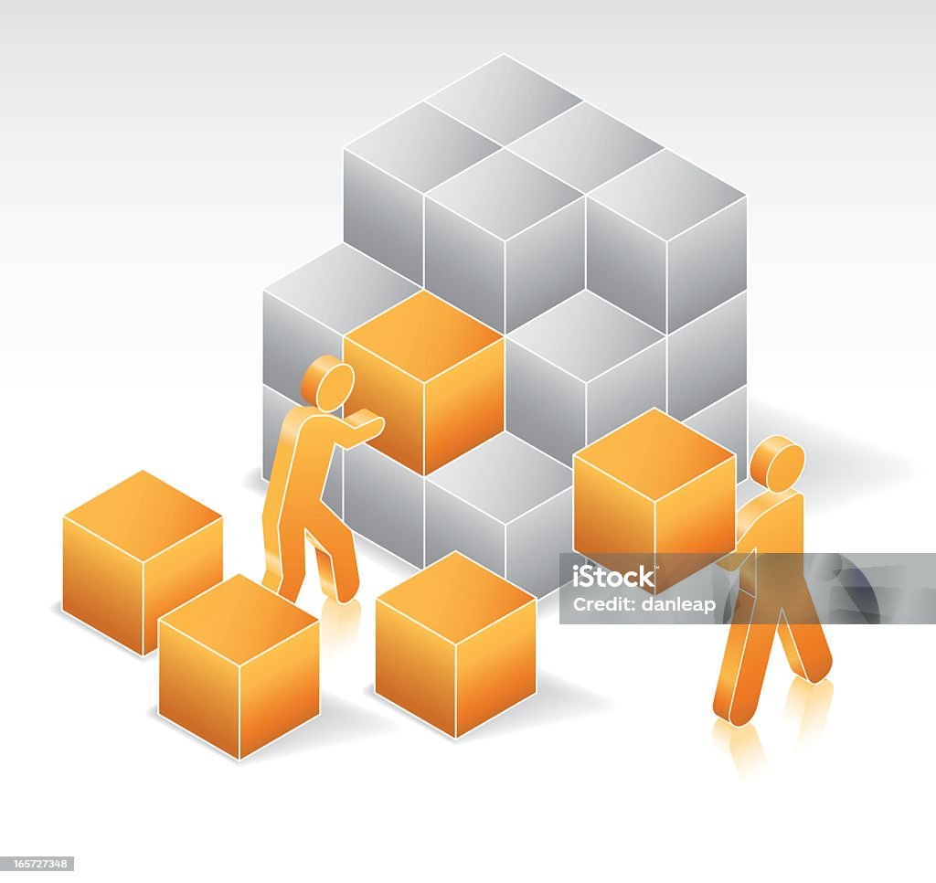 Головоломка решение - Векторная графика Кубик Рубика роялти-фри