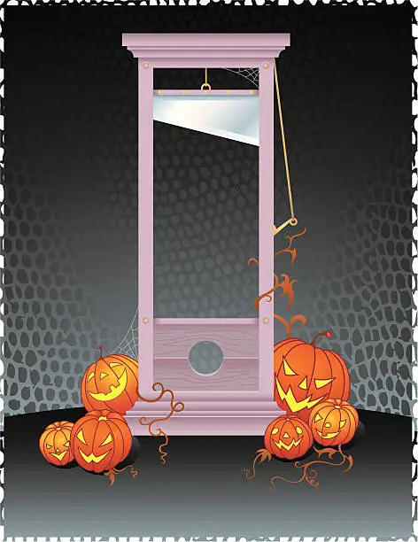 Vector illustration of Slice Up Halloween