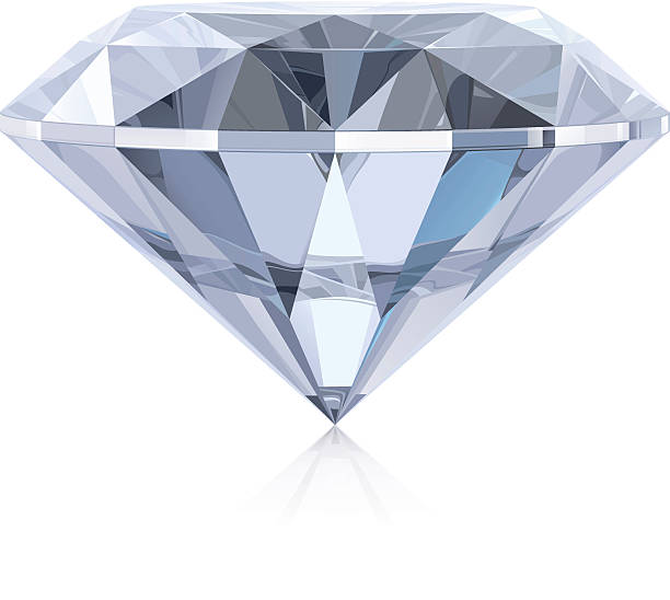 Diamond vector art illustration
