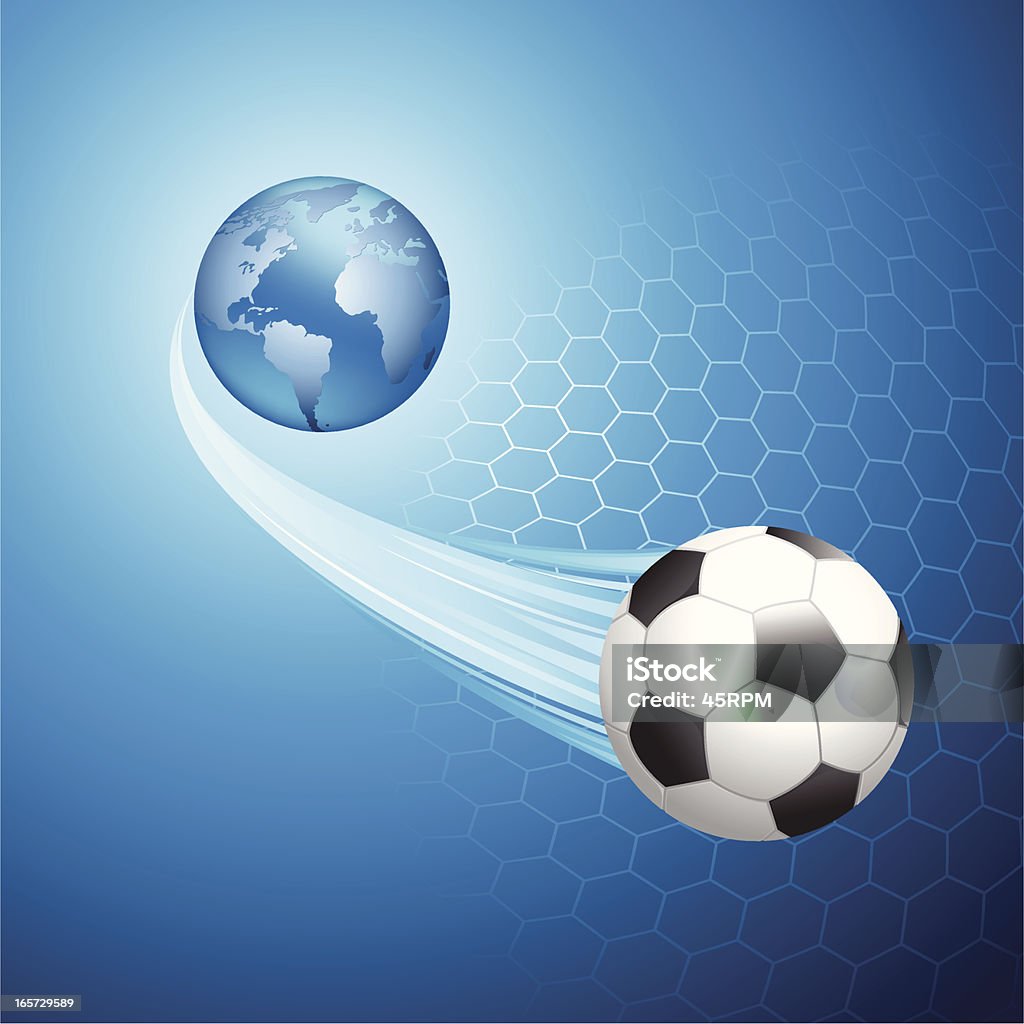 Monde du Football - clipart vectoriel de Football libre de droits