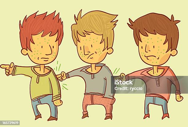 Viral Contagion People Touching And Trasmitting Ill Stock Illustration - Download Image Now