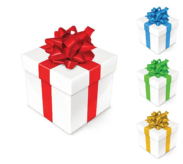 Vector illustration of Gift box