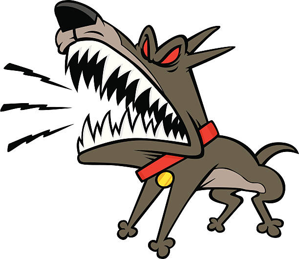 Guard Dog Stock Illustration - Download Image Now - Dog, Anger, Rabies -  iStock