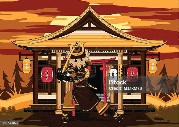 Ilustración de Antigua Guerrero Con Espada De Samurai y más Vectores Libres de Derechos de Bushido - Lifestyle - Bushido - Lifestyle, Cultura japonesa, Japonés - Oriental