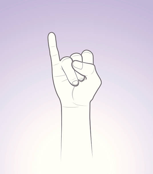 Little Finger (Pinkie) Vector illustration - Little Finger (Pinkie). pinky finger stock illustrations