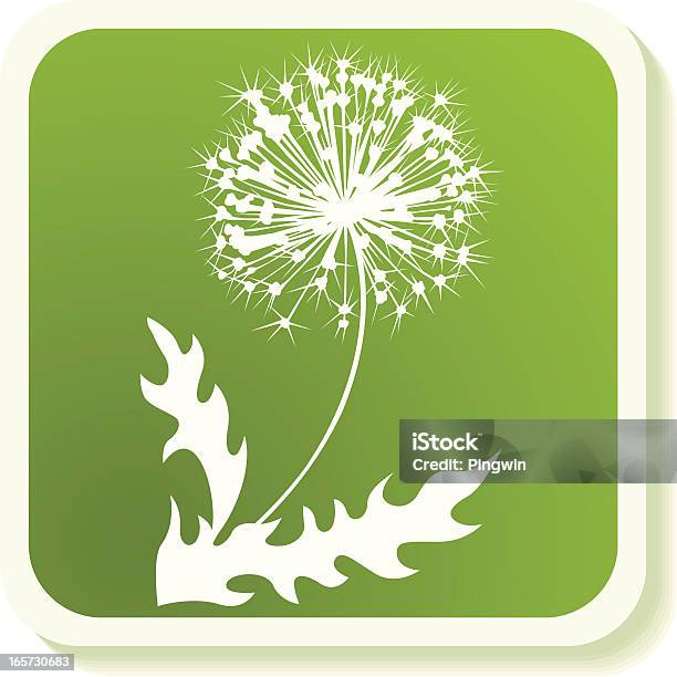 Dandelion Icon Stock Illustration - Download Image Now - Backgrounds, Beauty In Nature, Botany