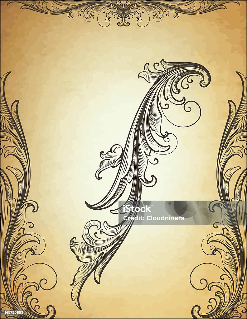 Arabesques Arabesque classique - clipart vectoriel de 2000-2009 libre de droits