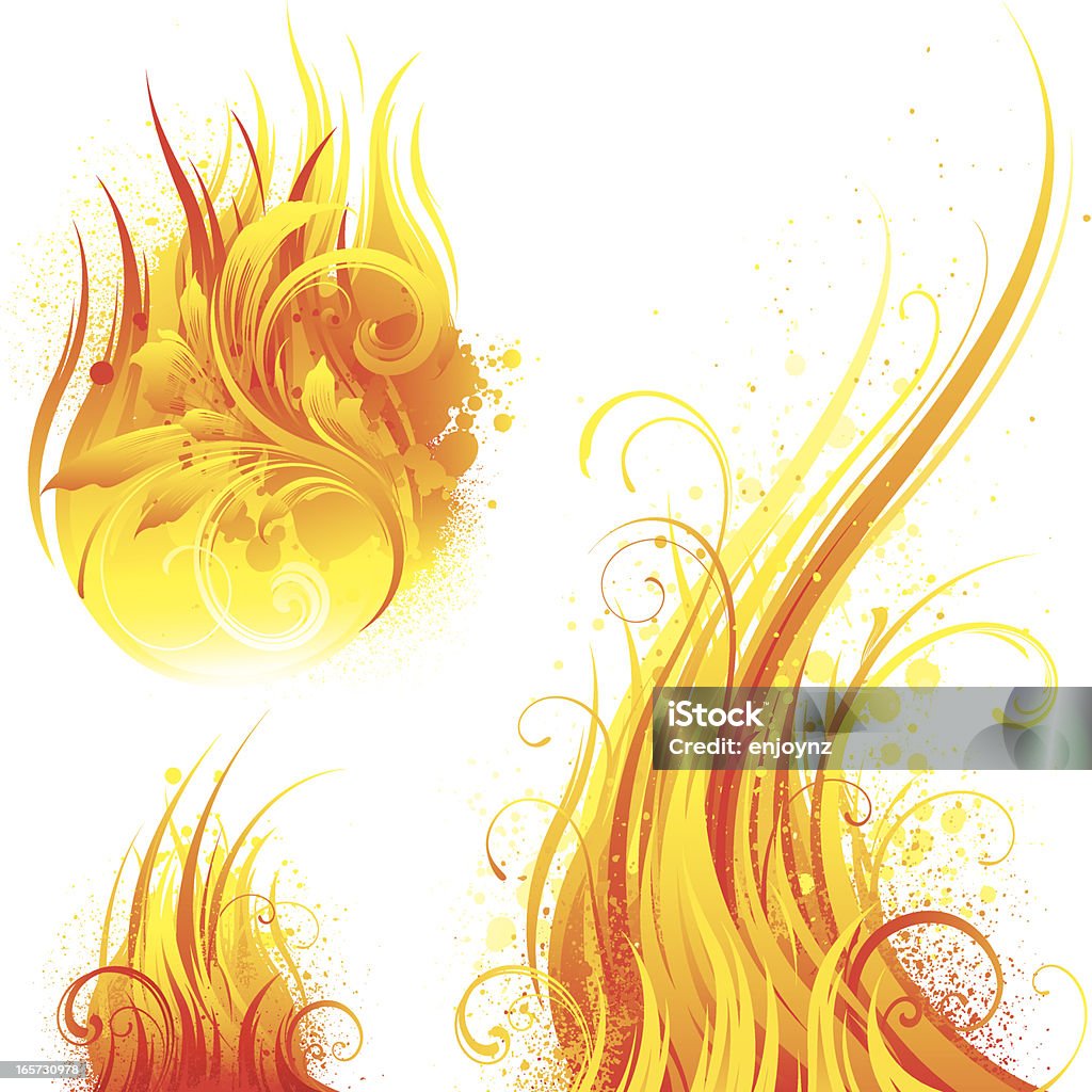 Motif Examples Fire Fire Motifs Stock Illustration - Download Image Now - Backgrounds ...