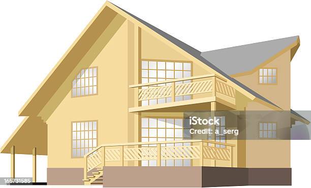 A Casa - Immagini vettoriali stock e altre immagini di Ambientazione esterna - Ambientazione esterna, Architettura, Casa