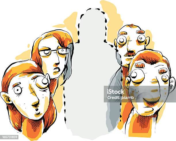Invisible One Stock Illustration - Download Image Now - Invisible, People, Adult