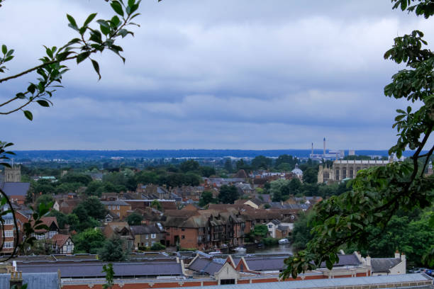 istock The high angle view of Windsor, Berkshire, England, UK 1657330108