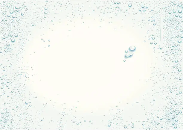 Vector illustration of Drops background