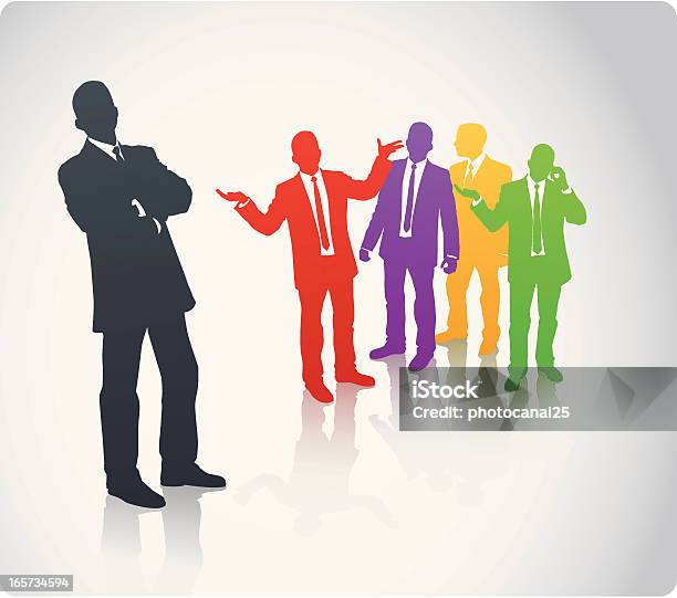 Vetores de Diversidade Equipe De Negócios e mais imagens de Acordo - Acordo, Adulto, Bem vestido