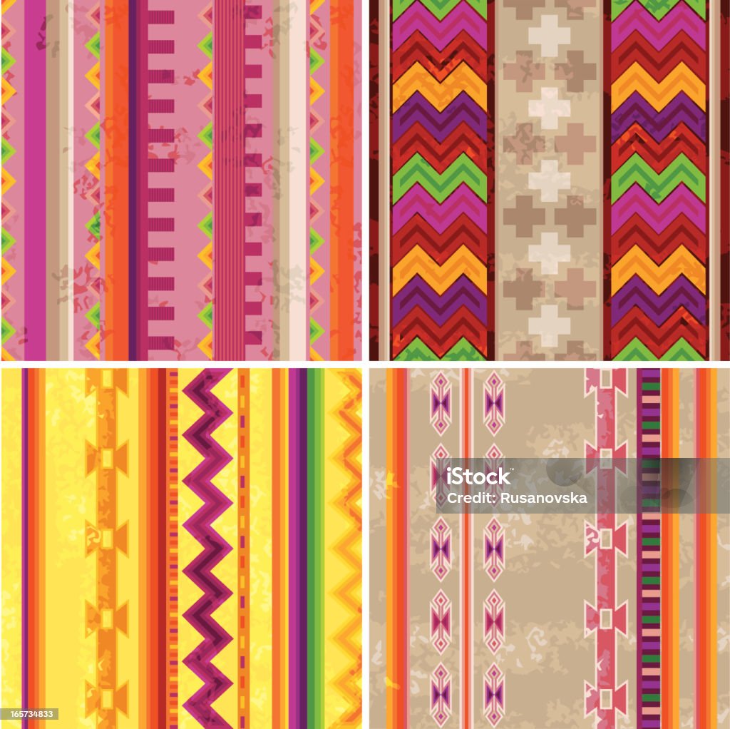 Mexican Patterns Stock Illustration - Download Image Now - Pattern ...