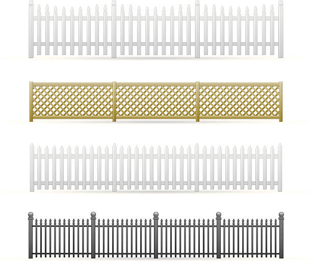 塞いだり - rail fence点のイラスト素材／クリップアート素材／マンガ素材／アイコン素材