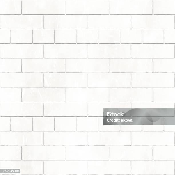 Brick Pattern Raster White Metro Tile Seamless Pattern Subway Brick Wall Background Raster ...