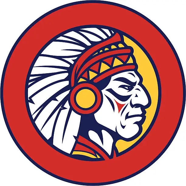 Vector illustration of Chief Circle Design