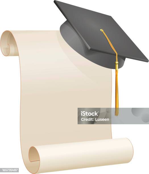 Graduation Mesage Vector Graduation Message Stock Illustration - Download Image Now - Diploma ...
