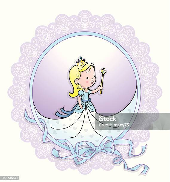 Jolie Princesse Lacets Ruban Vecteurs libres de droits et plus d'images vectorielles de Beauté - Beauté, Bonheur, Cartoon