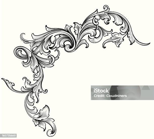 Scrollwork 판화 디자인식 페이즐리에 대한 스톡 벡터 아트 및 기타 이미지 - 페이즐리, 패턴, 꽃무늬