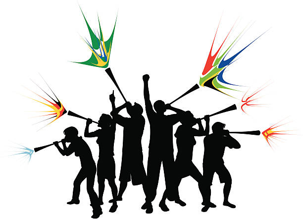 80+ South African Vuvuzela Stock Photos, Pictures & Royalty-Free