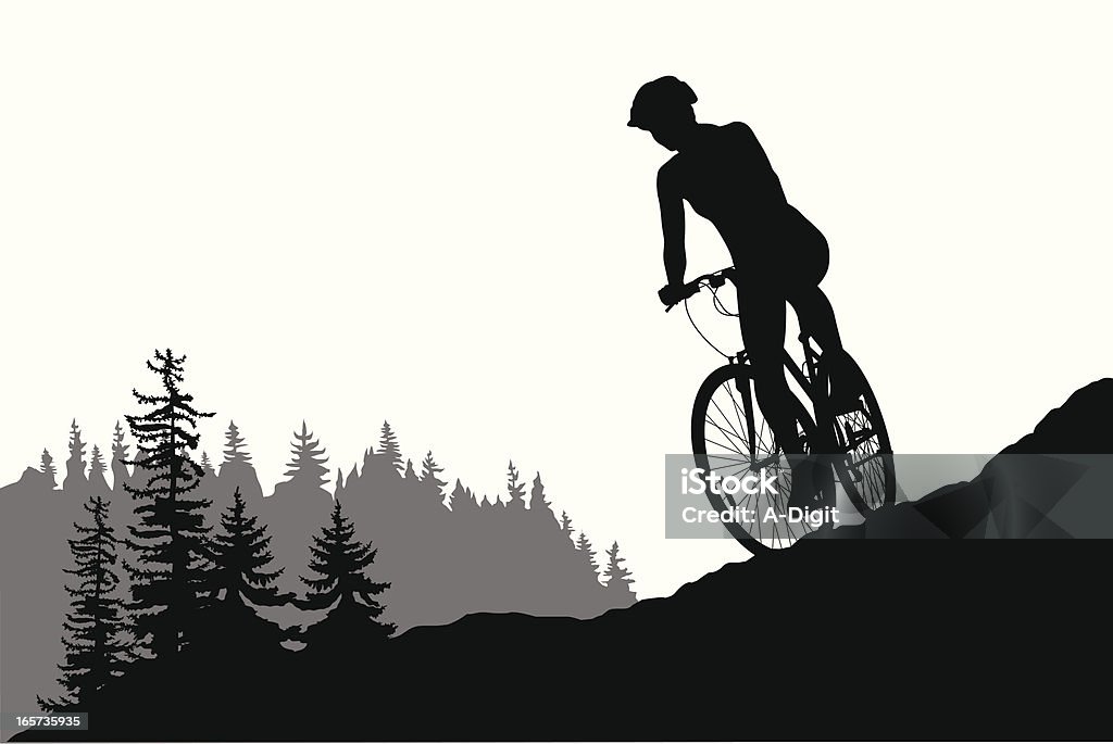 WildCycling - Grafika wektorowa royalty-free (Jeździć na rowerze)