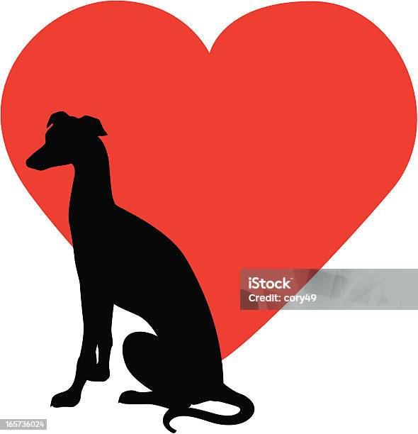 Greyhound Неотложной Терапии — стоковая векторная графика и другие изображения на тему Грейхаунд - Грейхаунд, Силуэт, Векторная графика
