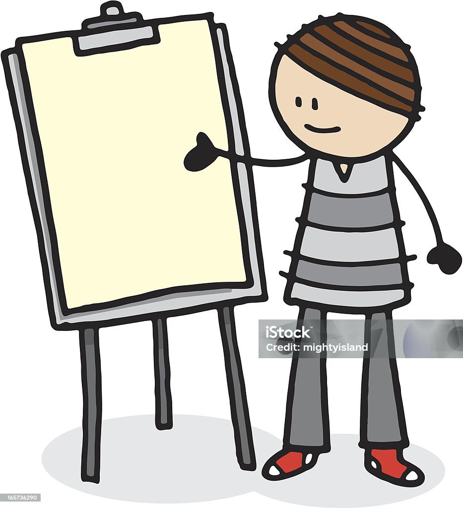 Người Đàn Ông Đứng Bên Cạnh Bài Thuyết Trình Hình minh họa Sẵn có ...