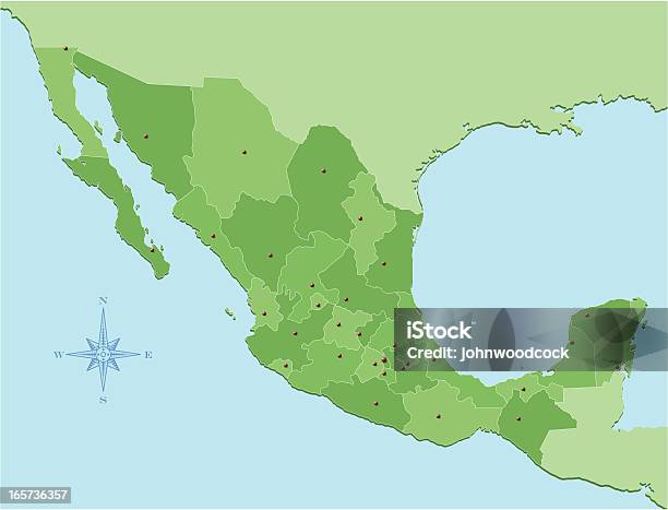 メキシコのマップ - イラストレーションのベクターアート素材や画像を多数ご用意 - イラストレーション, ベクター画像, メキシコ