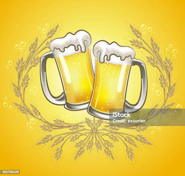 Ilustración de Cerveza De Trigo y más Vectores Libres de Derechos de Amarillo - Color - Amarillo - Color, Bebida, Bebida alcohólica