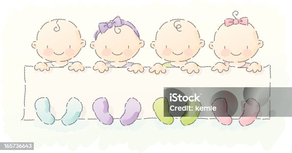 istock scribbles:baby sign 165736643