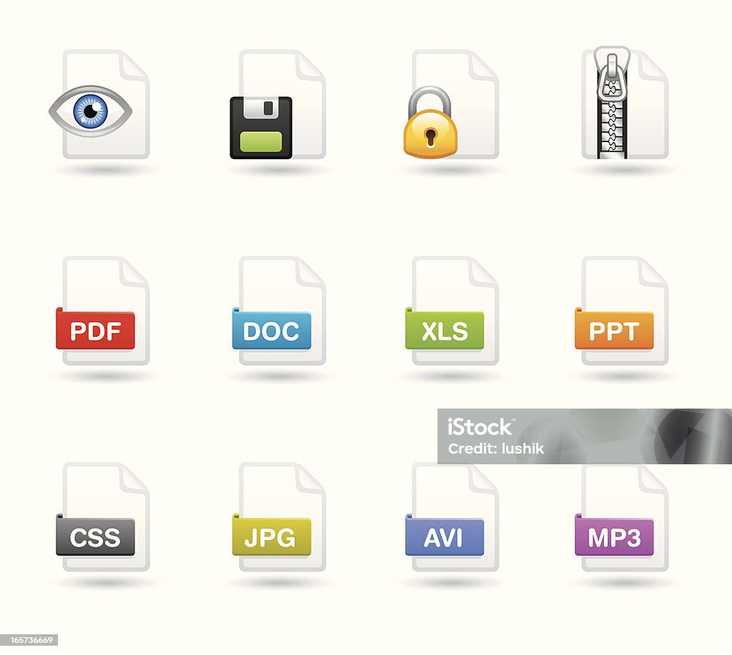 Softico Icons-Datei Typ - Lizenzfrei Icon Vektorgrafik