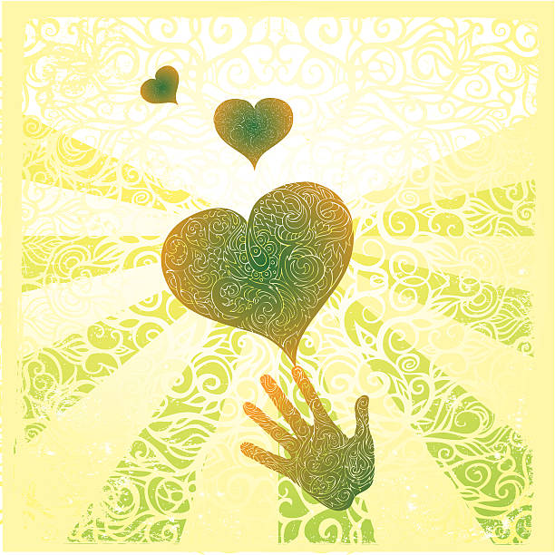 illustrations, cliparts, dessins animés et icônes de envoi de l'amour - consoling human hand human heart care