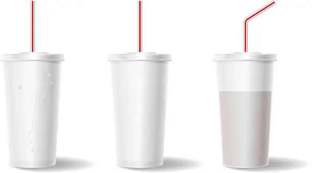 Vector illustration of Styrofoam Cup