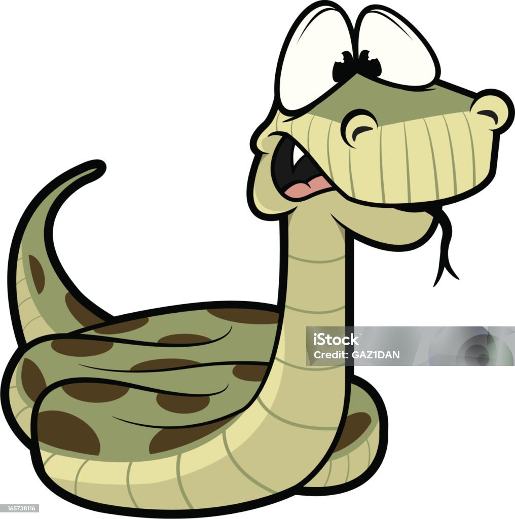 Snake Character Stock Illustration - Download Image Now - Python ...