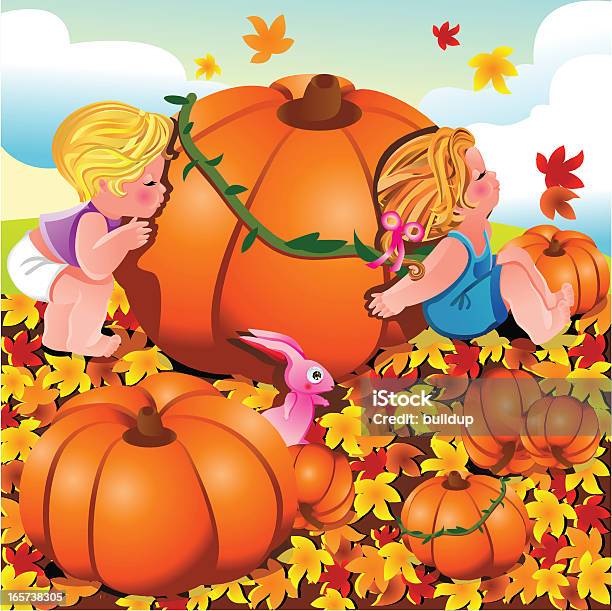 秋の収穫 - おとぎ話のベクターアート素材や画像を多数ご用意 - おとぎ話, パンプキン, 子供