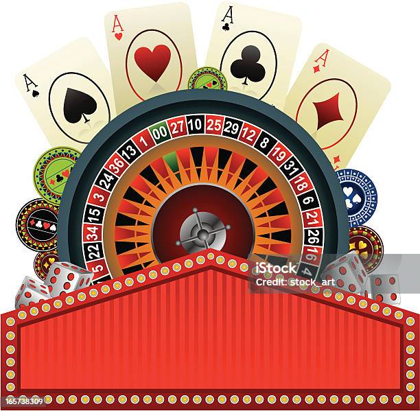 Vetores de Casino e mais imagens de Acaso - Acaso, Aposta, Atividade