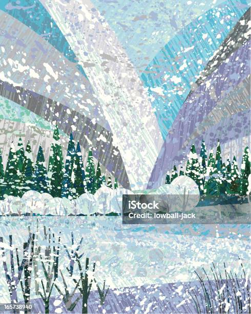 Abstract Winter Tree Drawing Winter Trees Stock Illustration - Download Image Now - Abstract, Beauty ...