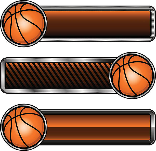 Collection de bannières de basket - Illustration vectorielle