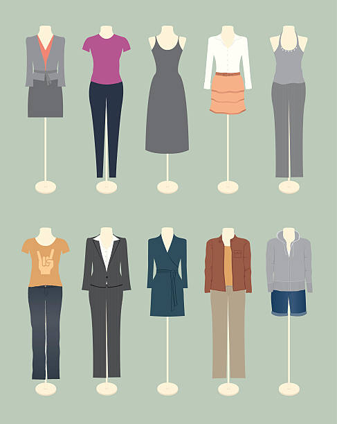 女性用衣料 - blazer点のイラスト素材／クリップアート素材／マンガ素材／アイコン素材