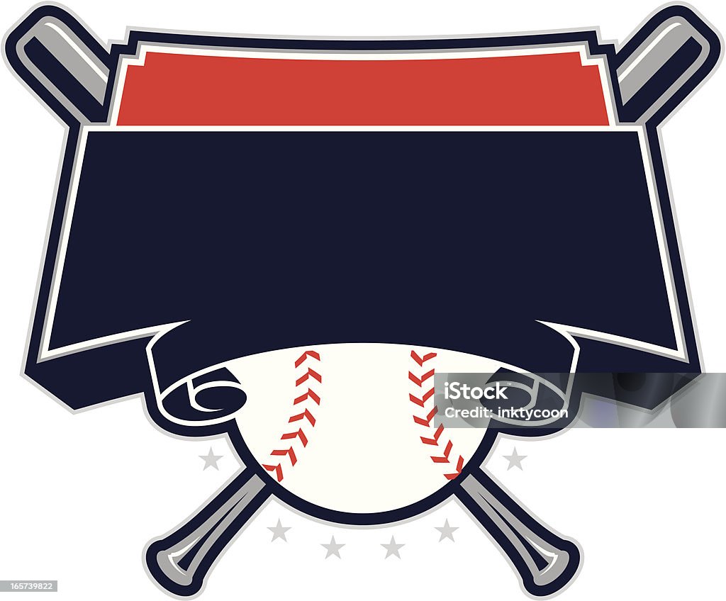 Baseball-Design - Lizenzfrei Baseball Vektorgrafik