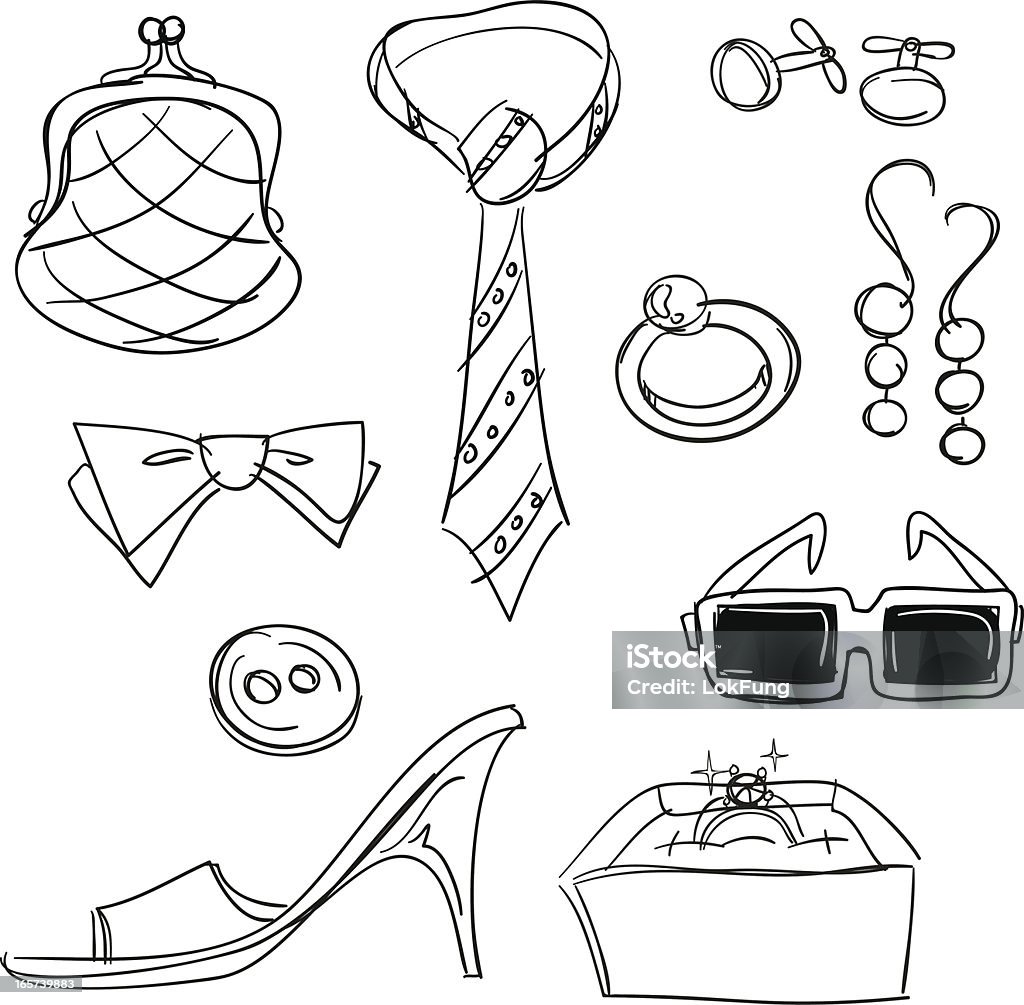 Accessories Collection Stock Illustration - Download Image Now