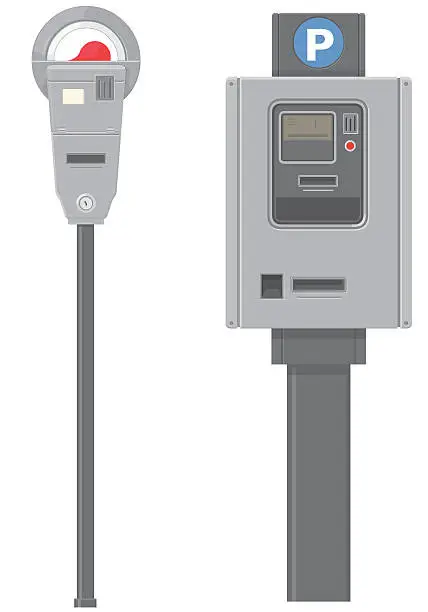 Vector illustration of Parking Meter