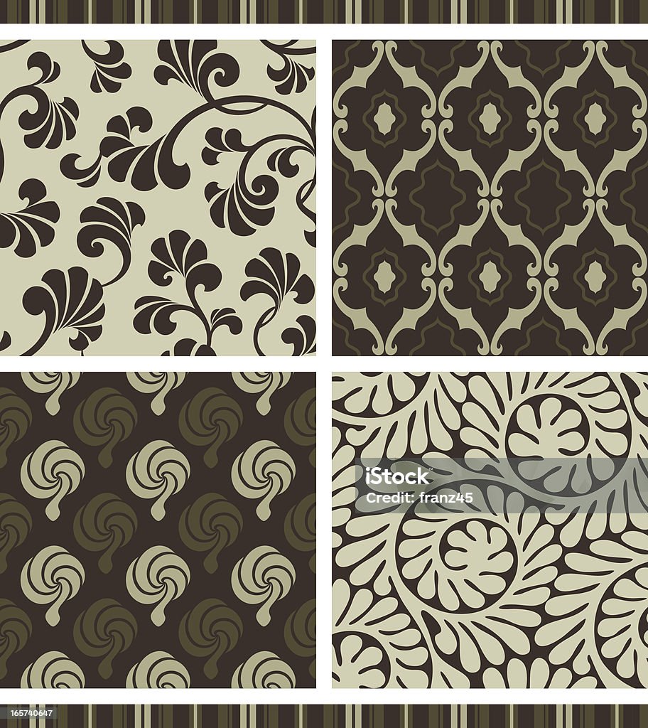 Seamless pattern-retro - arte vettoriale royalty-free di 1960-1969