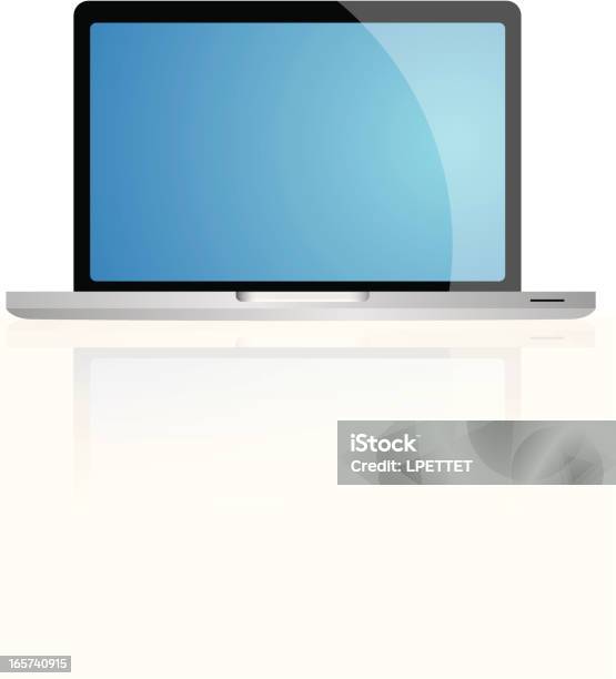 Laptop Computer Vector Stock Illustration - Download Image Now ...