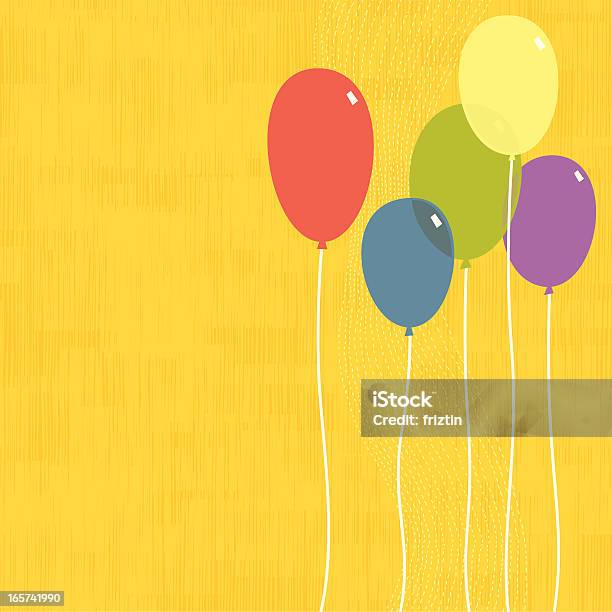 Ilustración de Fiesta De Globos y más Vectores Libres de Derechos de Globo - Decoración - Globo - Decoración, Fondos, Fiesta