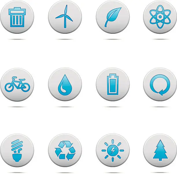 Vector illustration of Environmental Symbols