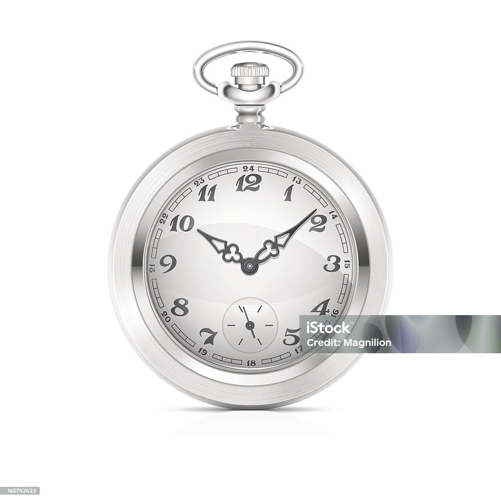 Relógio de Bolso - Vetor de Relógio de Bolso royalty-free